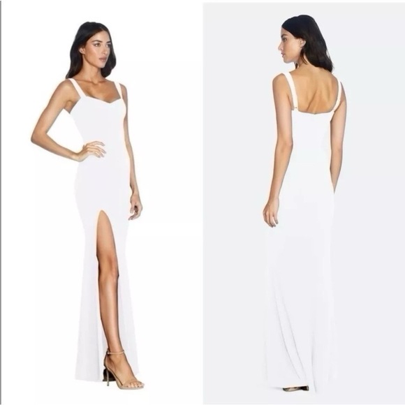 Dress The Population Estella Dress White - Picture 5 of 12